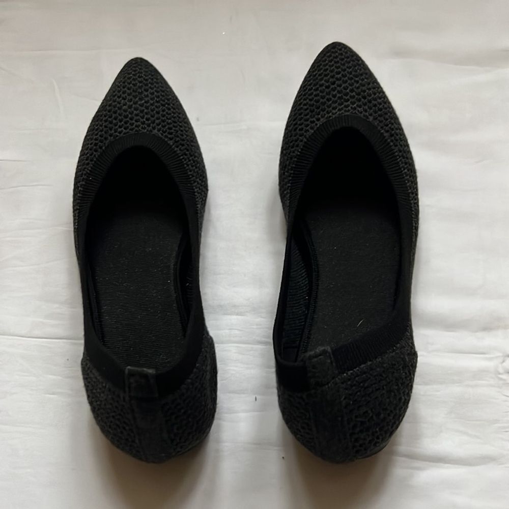 ⭐️FRANK Mully Pointed Toe Ballet Flat Slip On Flat Knit Shoes⭐️ - Picture 10 of 10